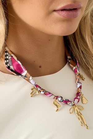 Stainless Steel Pendant necklaces Bow Knot Casual Daily Simple Series Women's jewelry h5 Picture3